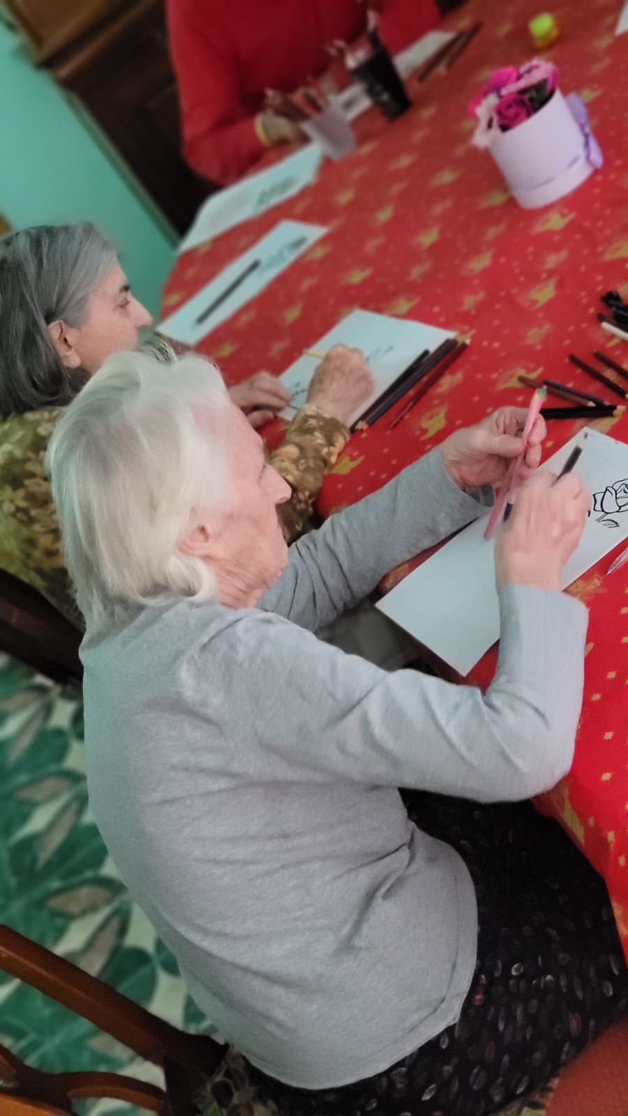 Gimnastică în grup